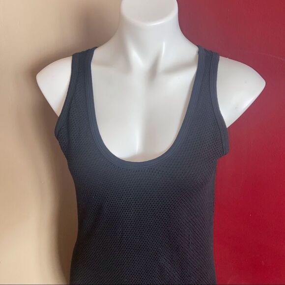 Michael Stars NWT Black Fishnet MIDI Dress Medium - Picture 4 of 7